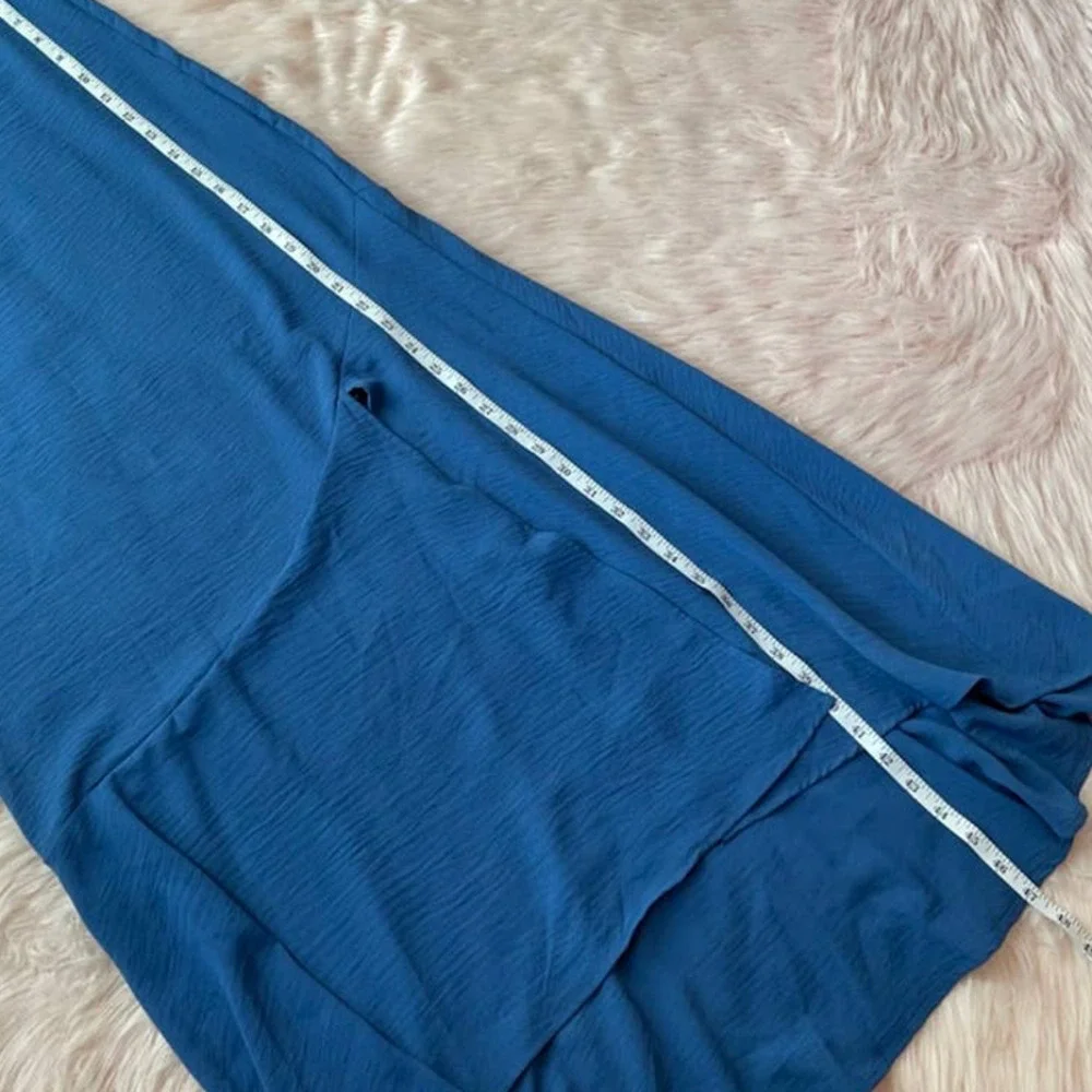 NWT - West Kei Cami Slip Hi-Low Bias Cut Midi Dress in Royal Blue - Size XS - Picture 9 of 10